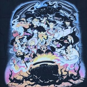 Vintage Disney Villains T-Shirt XL Rare
